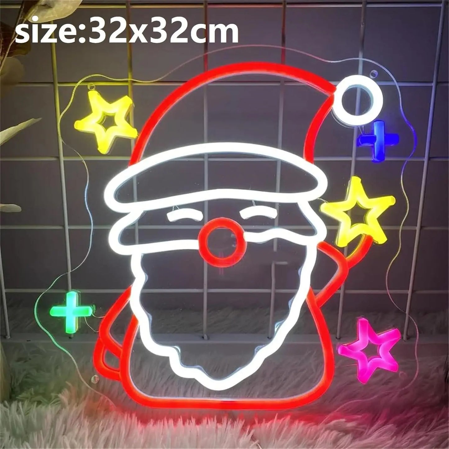 Merry Christmas Neon Sign