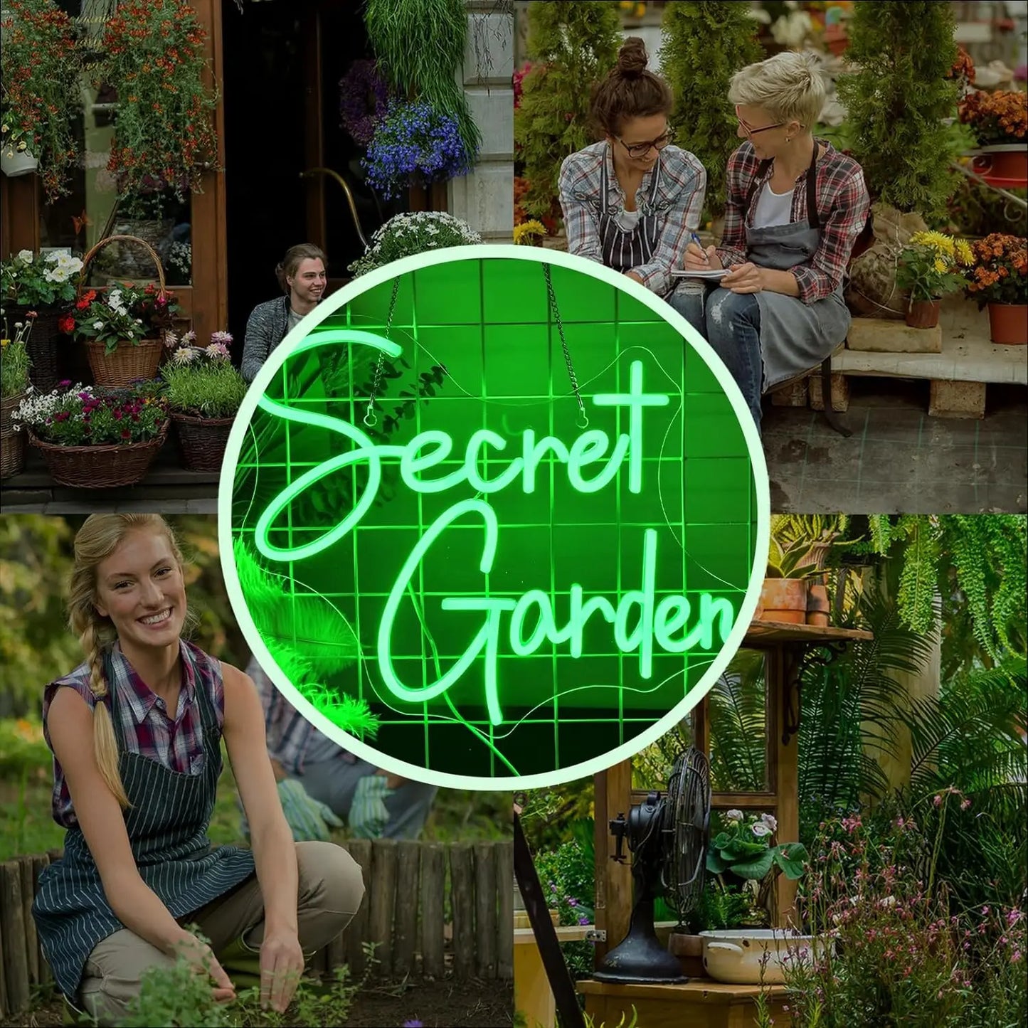 Secret Garden Neon Led Sign