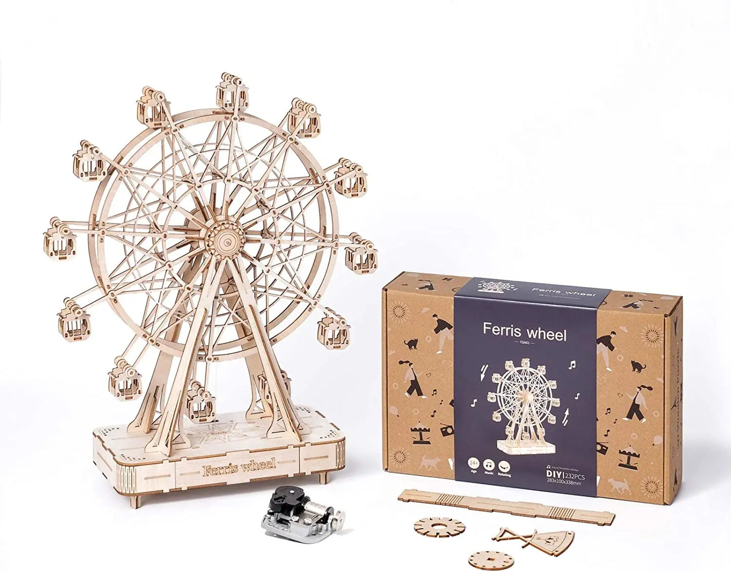Robotime Ferris Wheel 3D Wooden Model