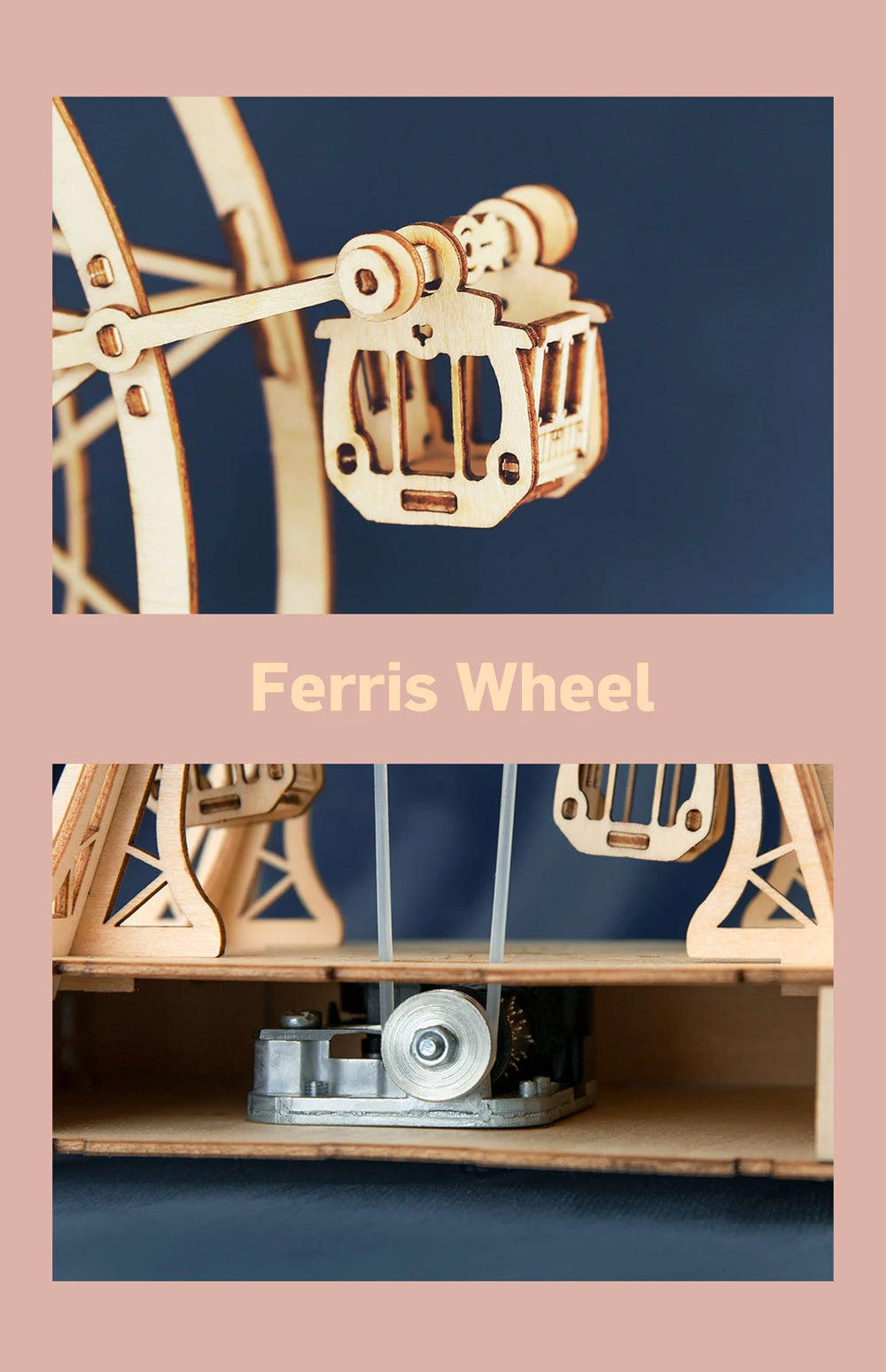 Robotime Ferris Wheel 3D Wooden Model