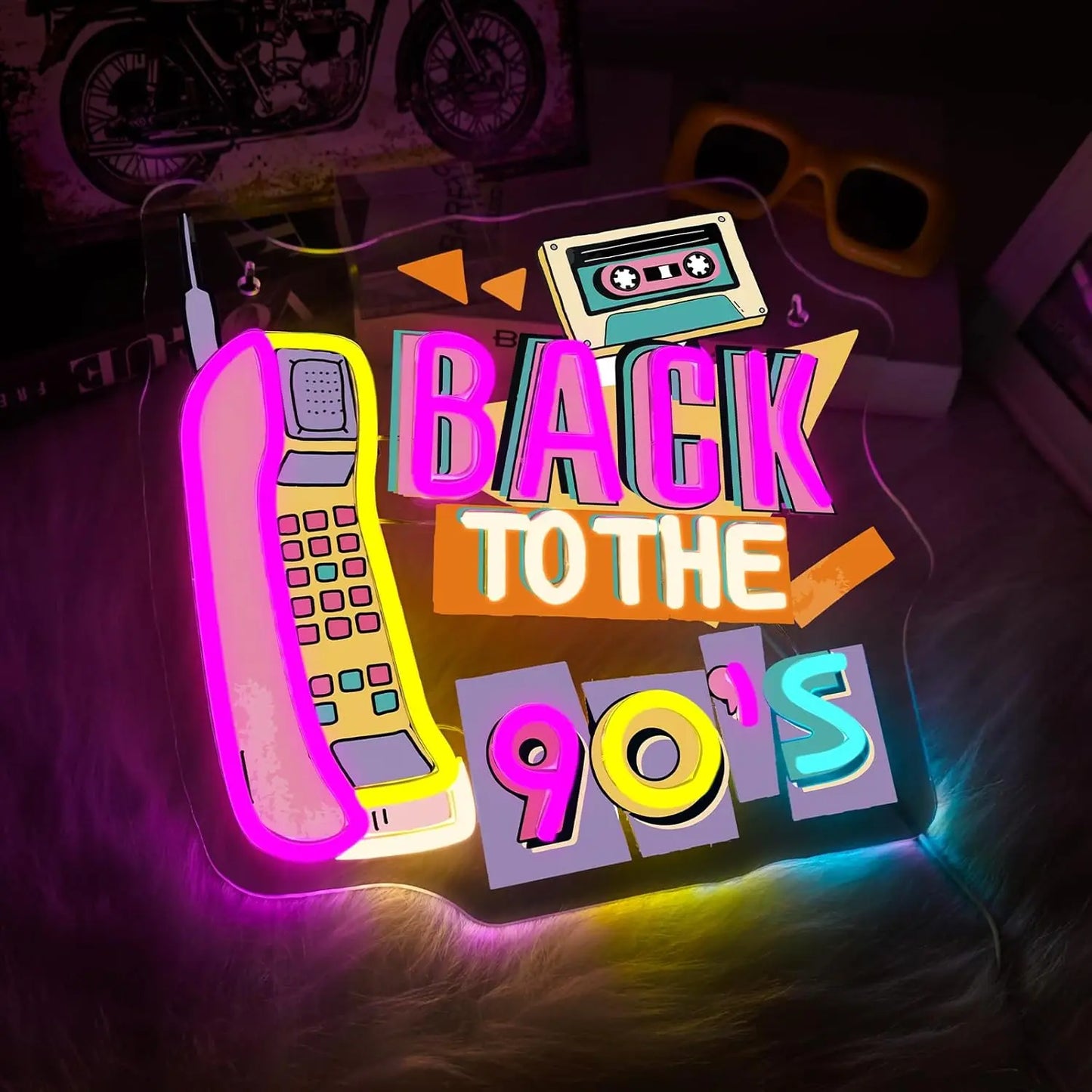 Back To The 90s Neon Led Sign