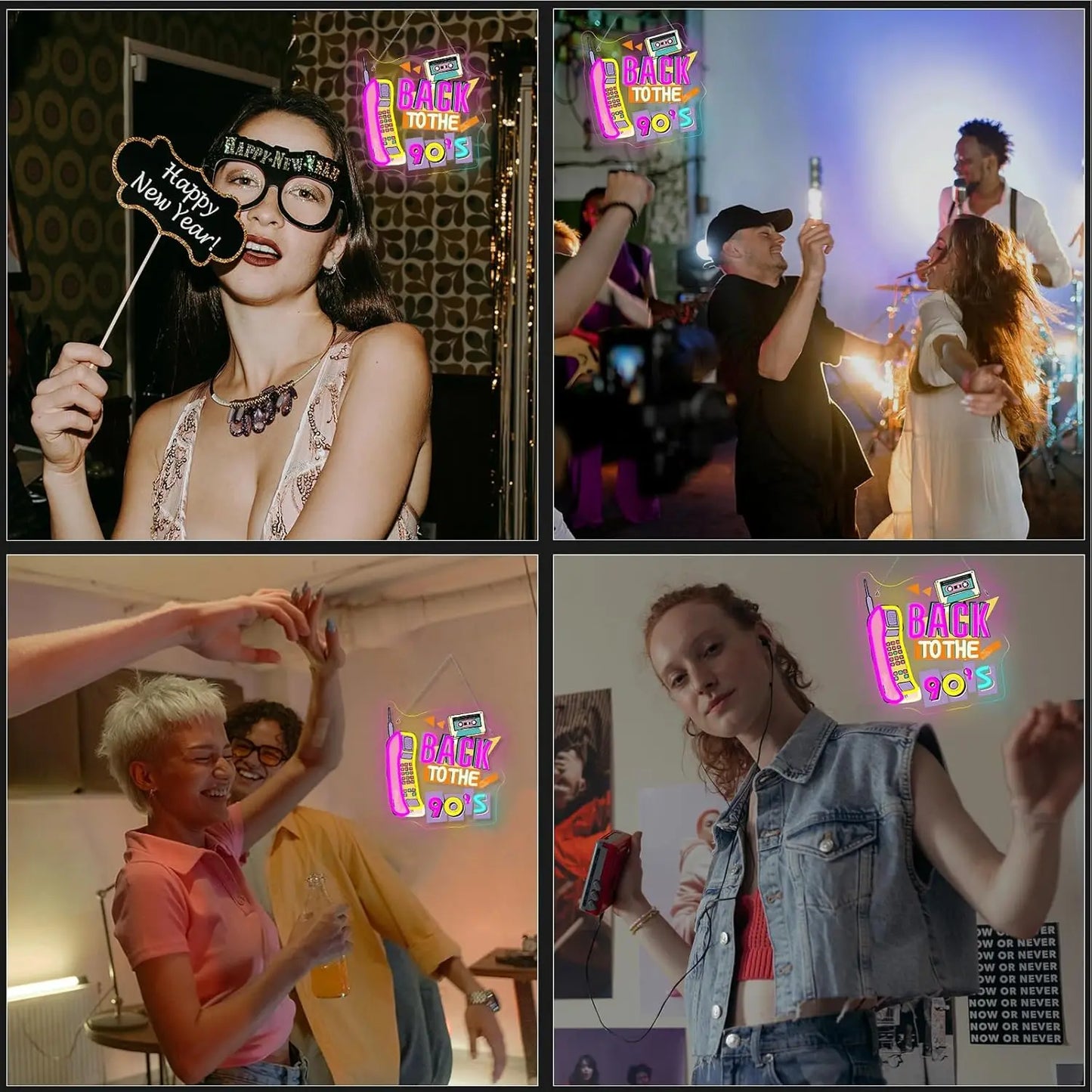 Back To The 90s Neon Led Sign