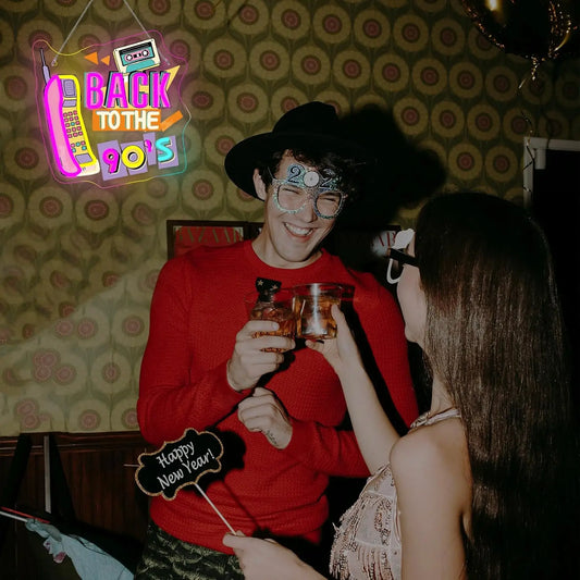 Back To The 90s Neon Led Sign