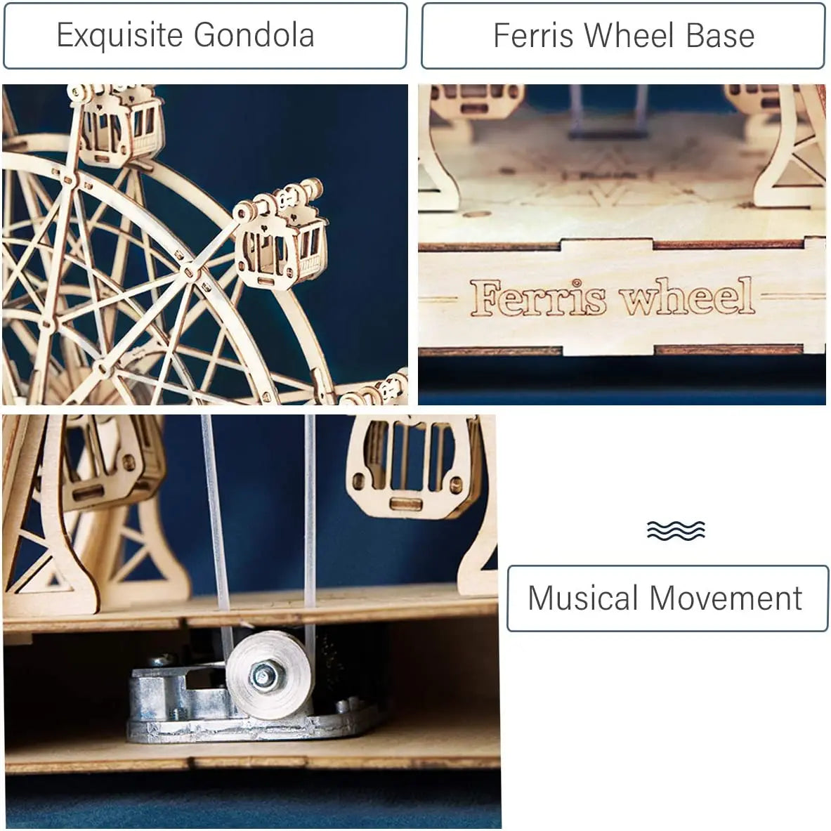 Robotime Ferris Wheel 3D Wooden Model