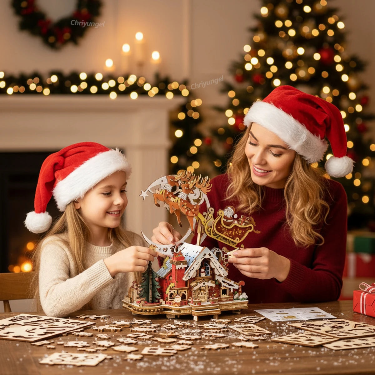 Christmas Music Box Model Kit