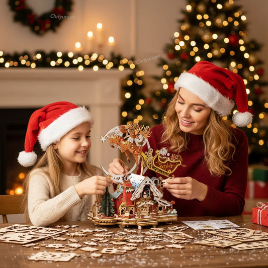Christmas Music Box Model Kit