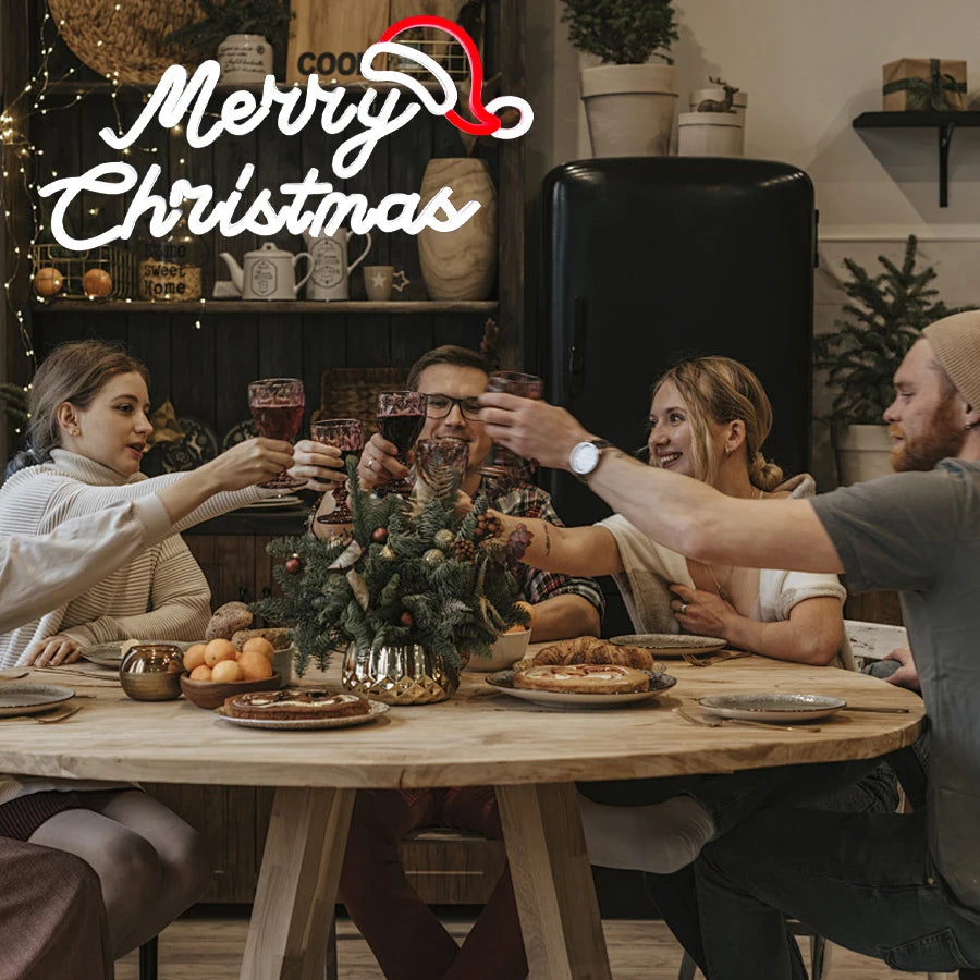 Merry Christmas Neon Sign