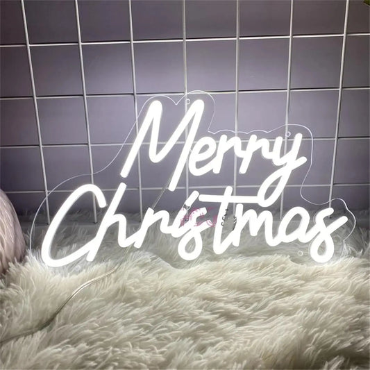 Merry Christmas Neon Sign