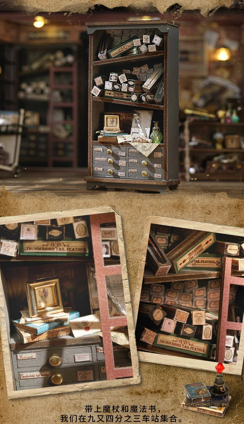 Magic Shop Miniature Model House Kit