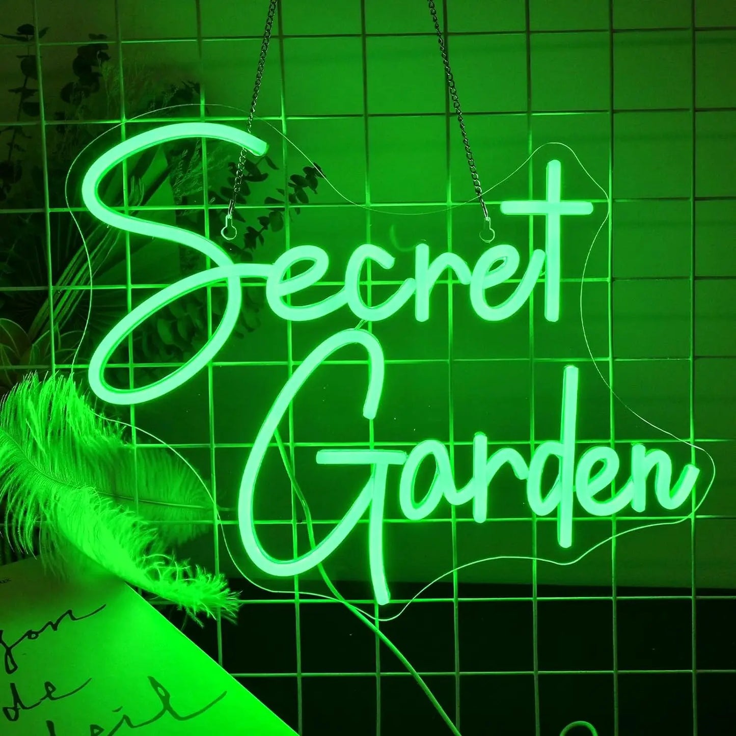 Secret Garden Neon Led Sign