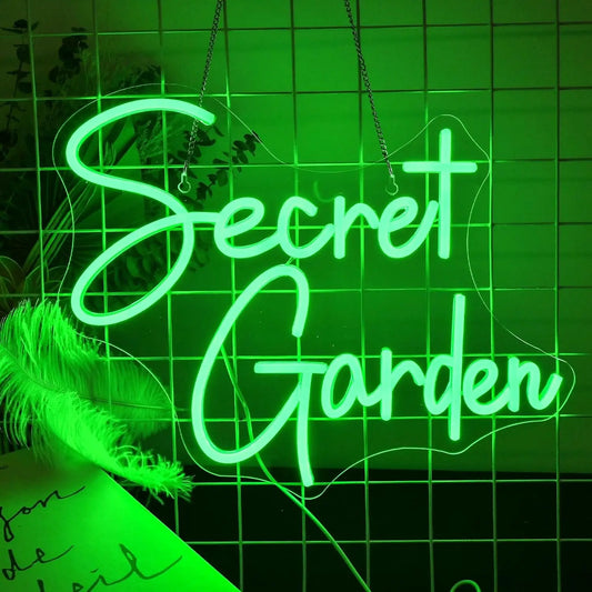 Secret Garden Neon Led Sign