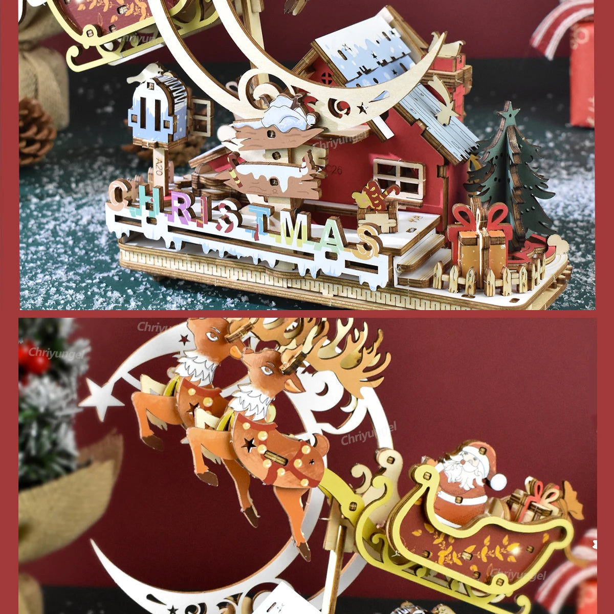 Christmas Music Box Model Kit