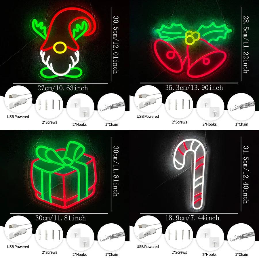 Christmas Series Neon Sign