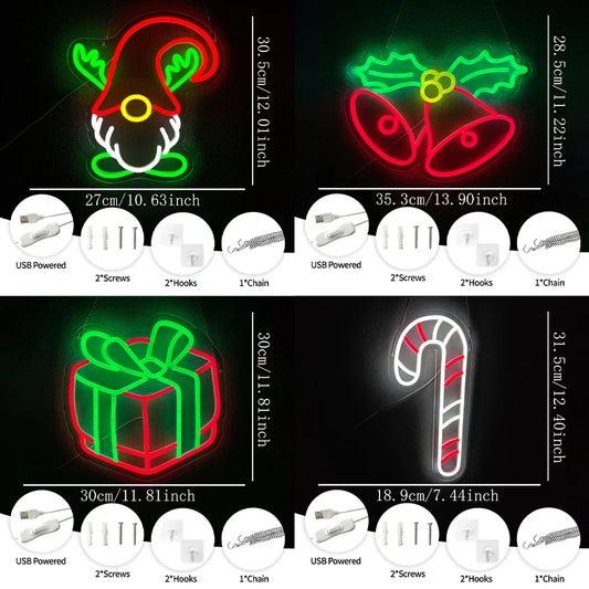 Christmas Series Neon Sign
