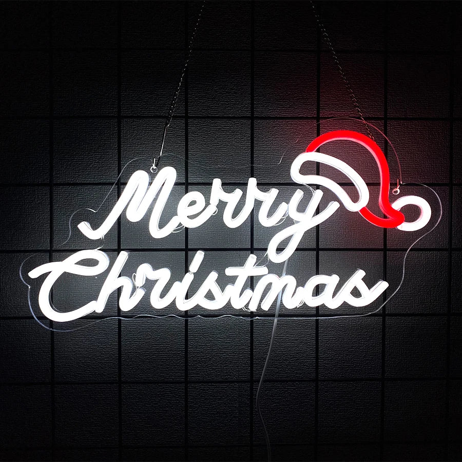 Merry Christmas Neon Sign