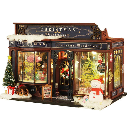 Christmas Wonderland Miniature Wooden Model Kit