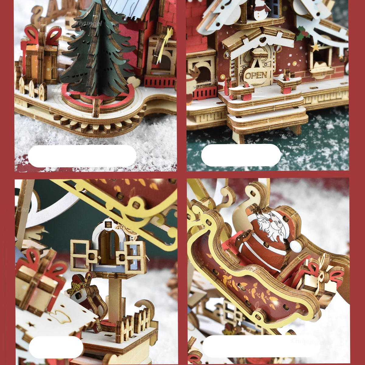 Christmas Music Box Model Kit
