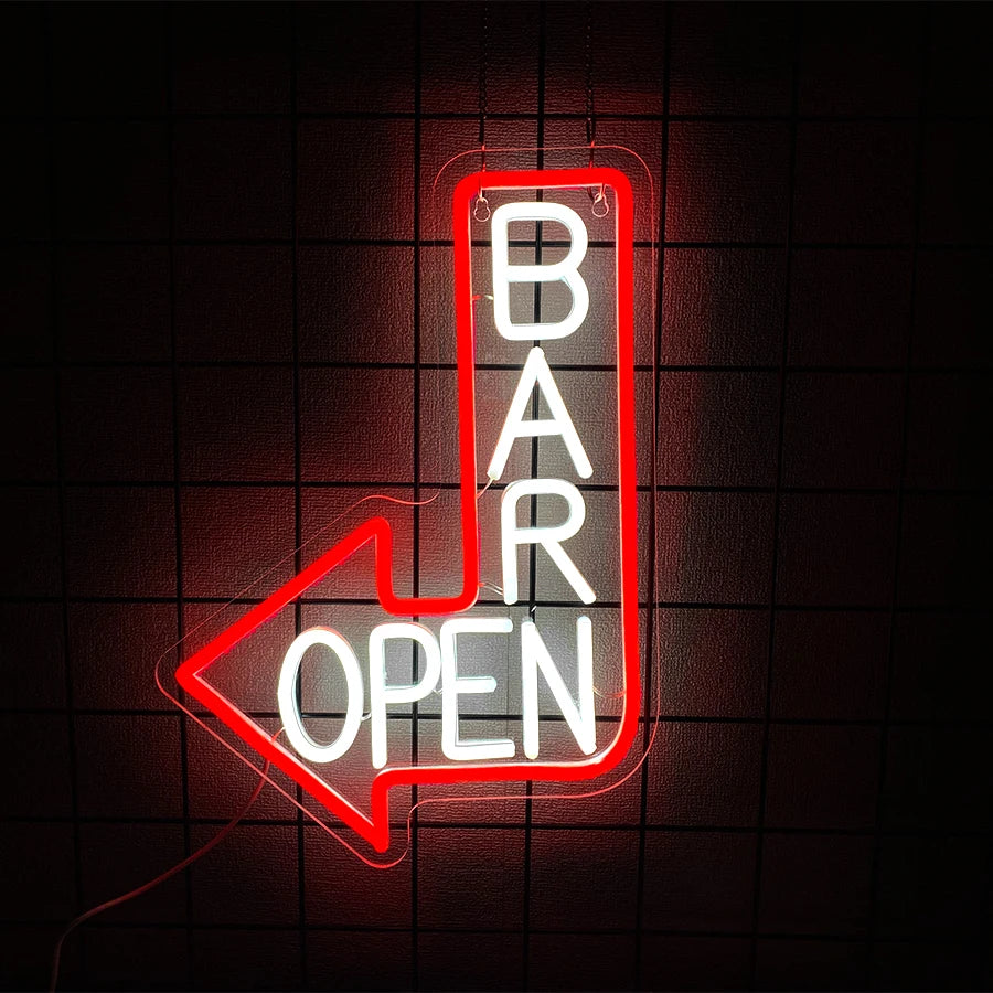 Bar Open Neon Led Sign