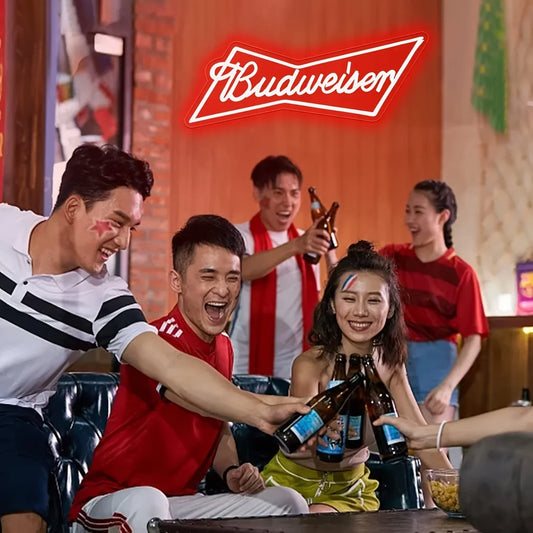 Budweiser Neon Led Home Bar Sign