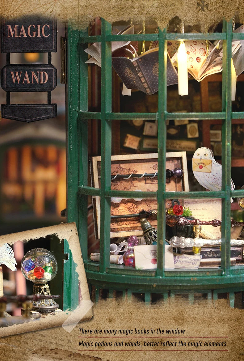 Magic Shop Miniature Model House Kit