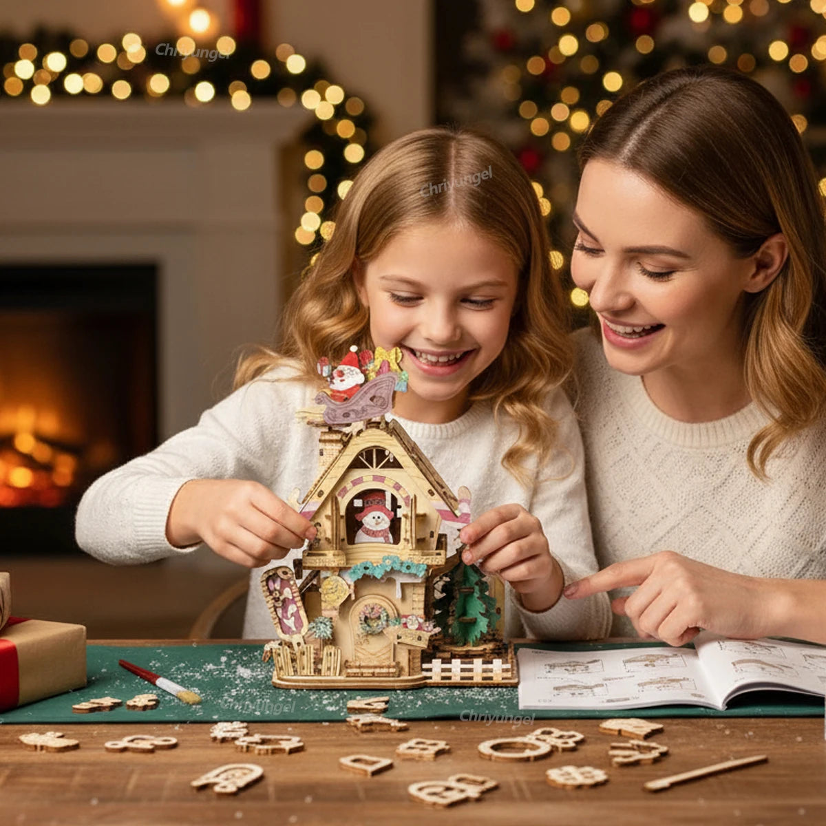 Christmas Music Box Model Kit