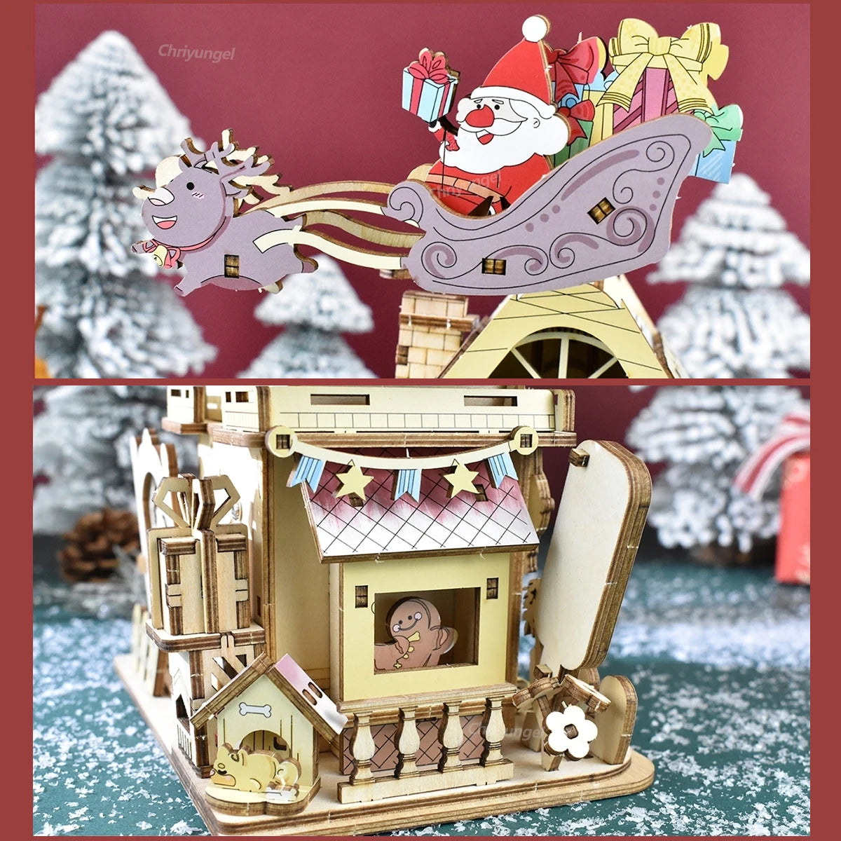 Christmas Music Box Model Kit