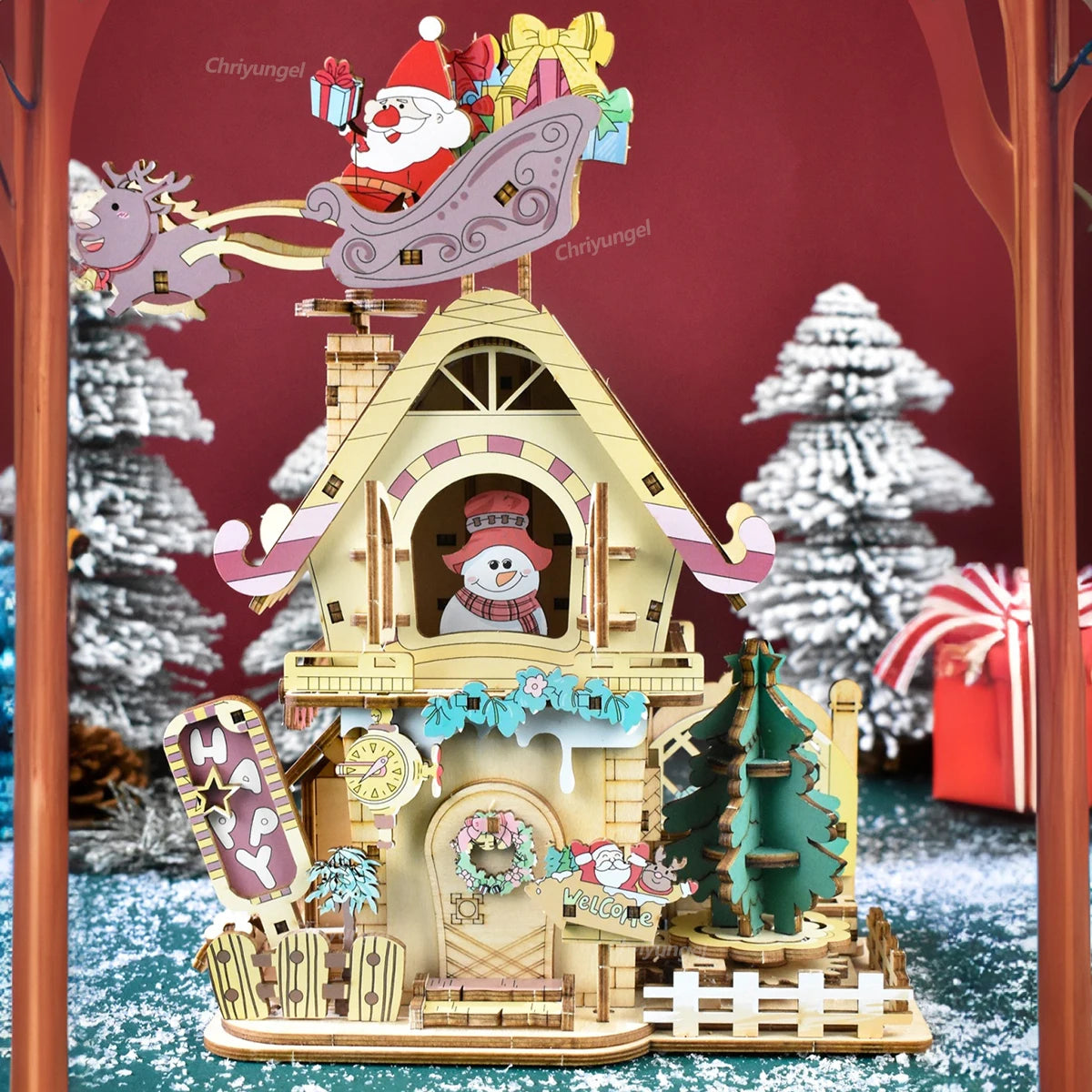 Christmas Music Box Model Kit