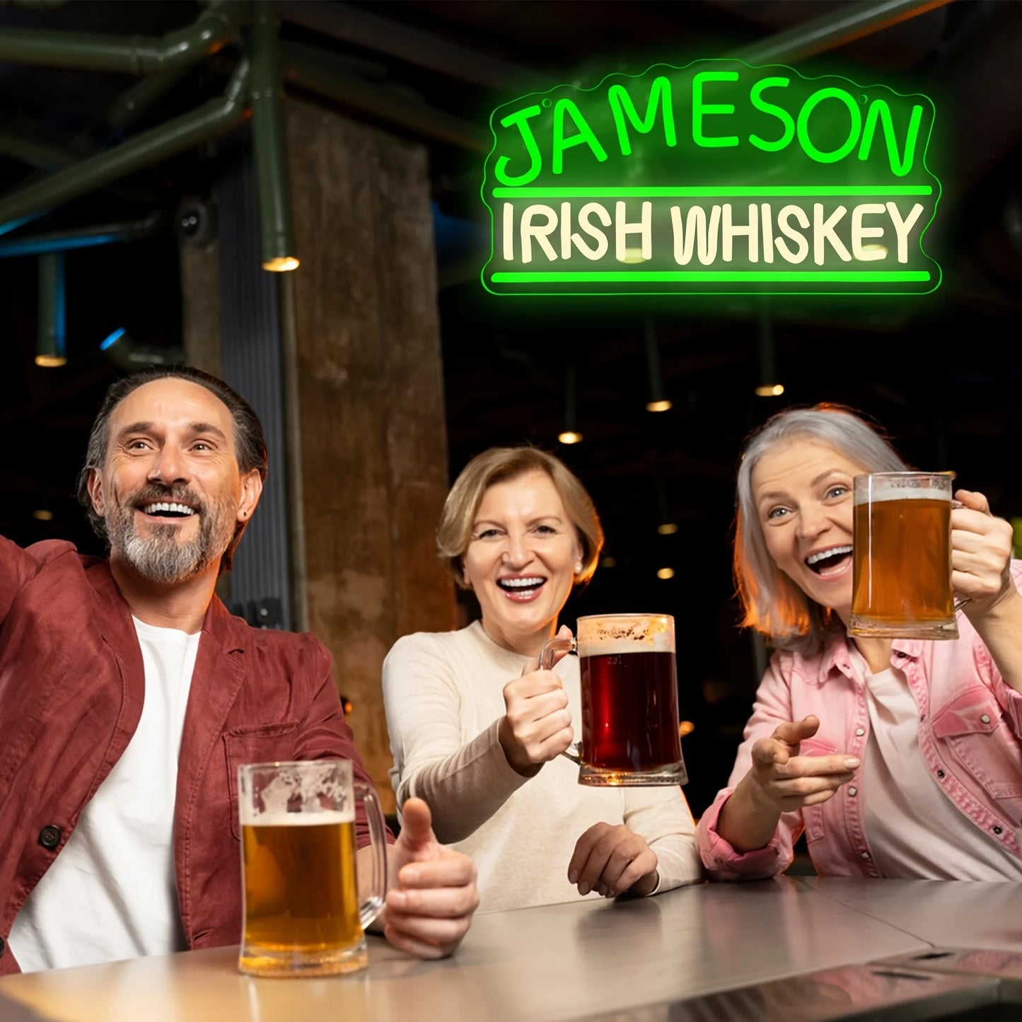 Jameson Irish Whiskey Neon Led Sign