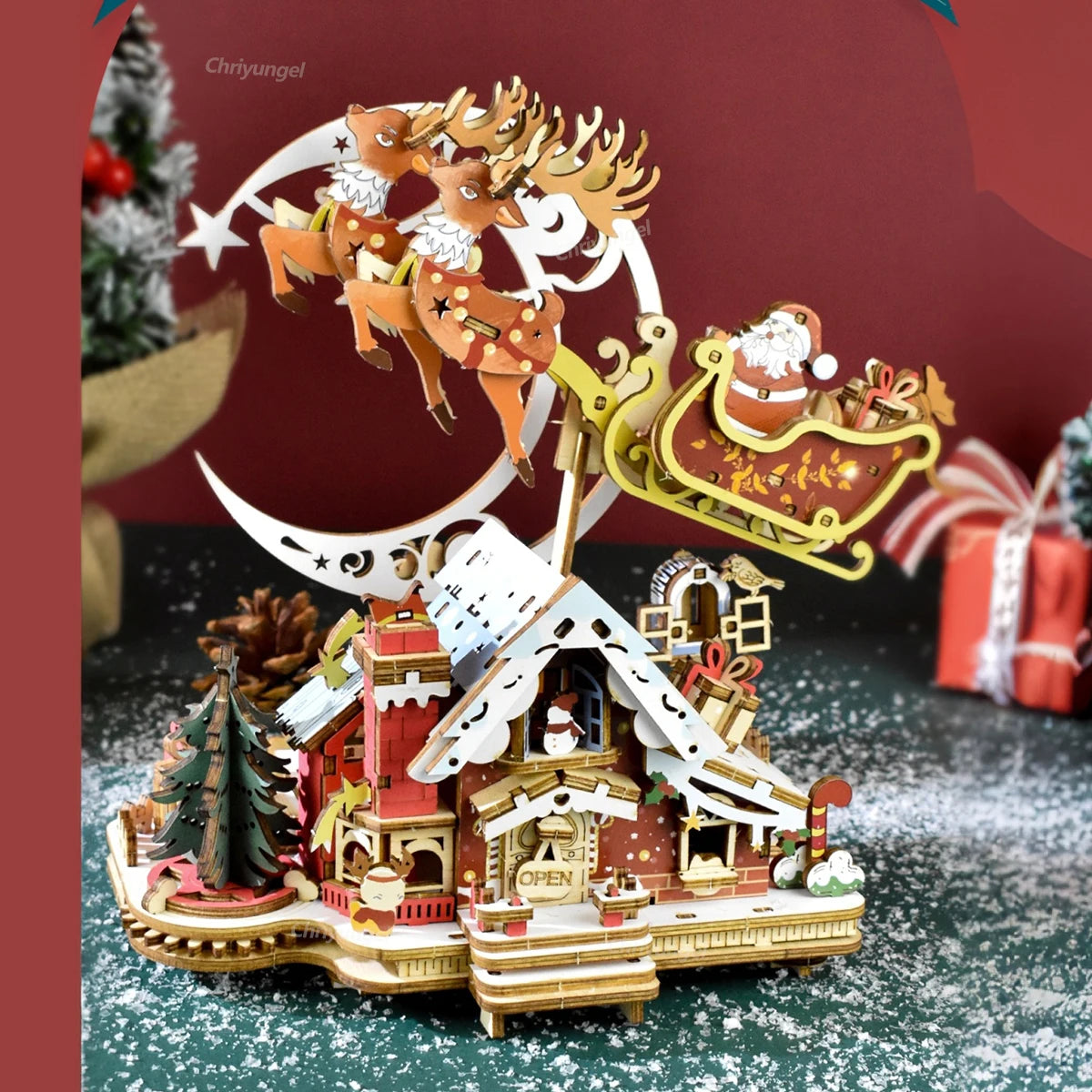 Christmas Music Box Model Kit