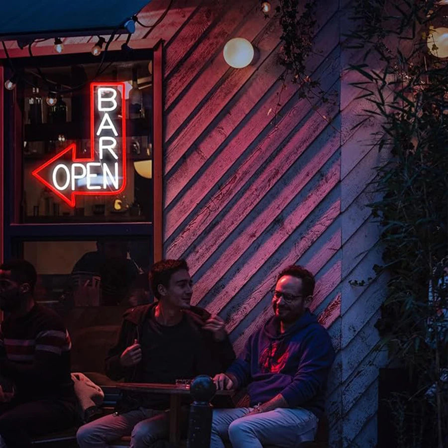 Bar Open Neon Led Sign