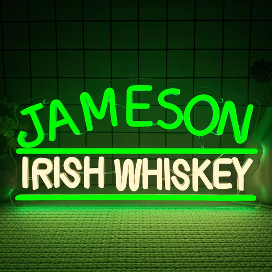 Jameson Irish Whiskey Neon Led Sign