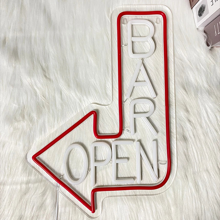 Bar Open Neon Led Sign