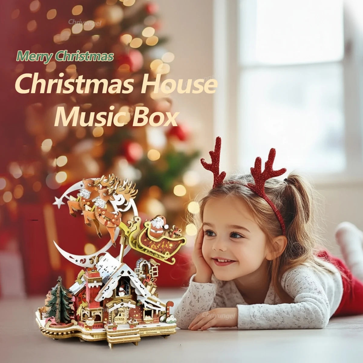 Christmas Music Box Model Kit
