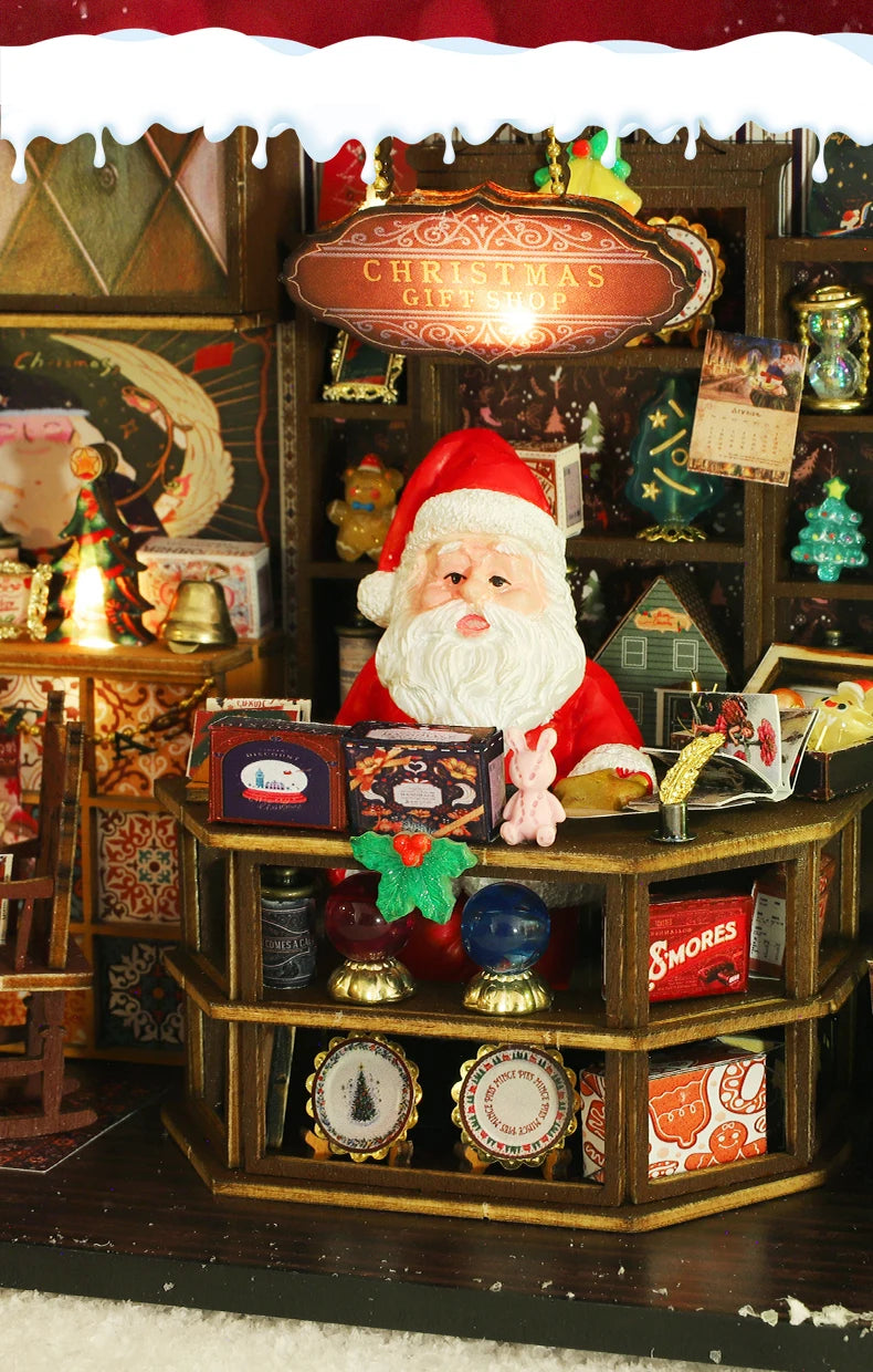 Christmas Wonderland Miniature Wooden Model Kit