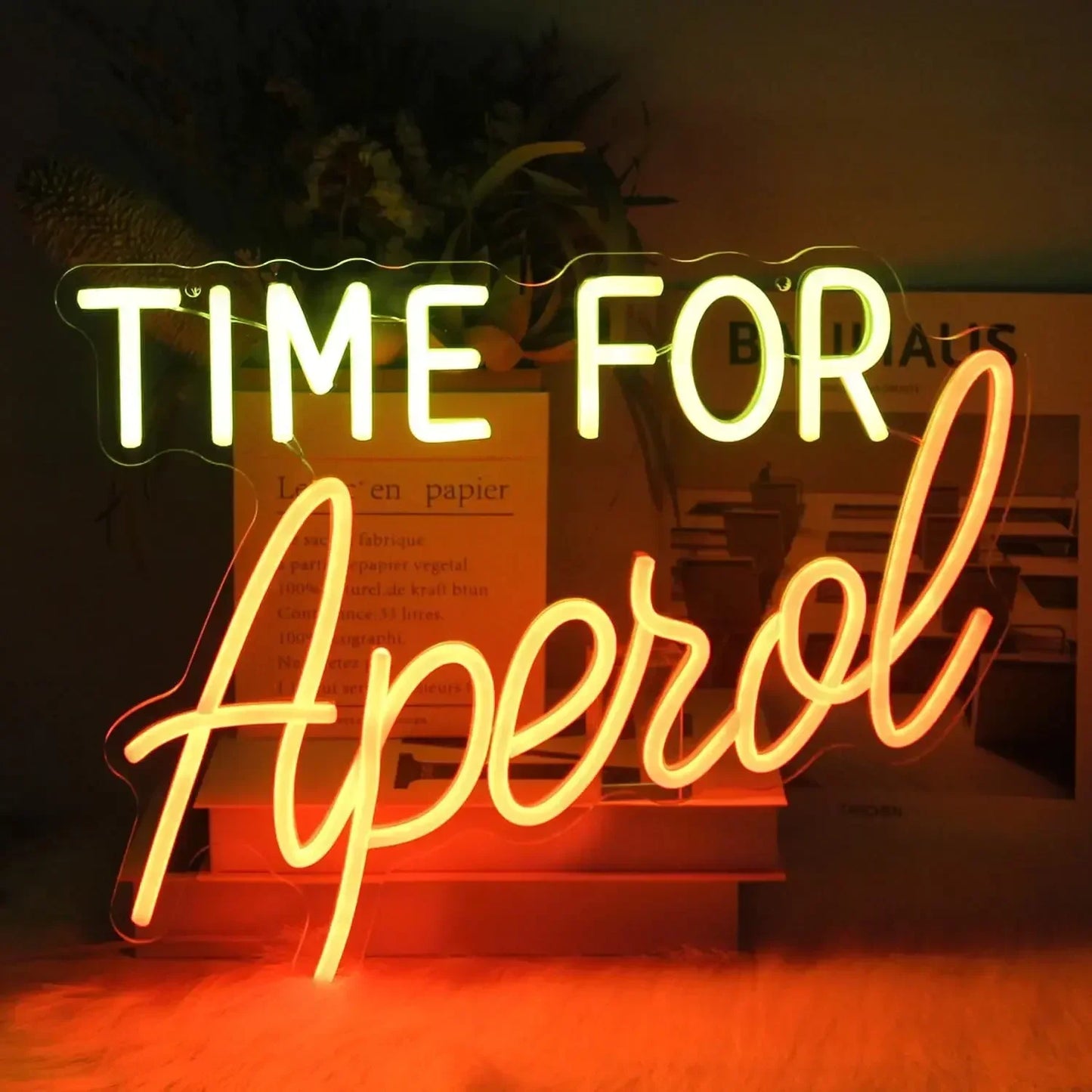 Time for Aperol Neon Led Sign