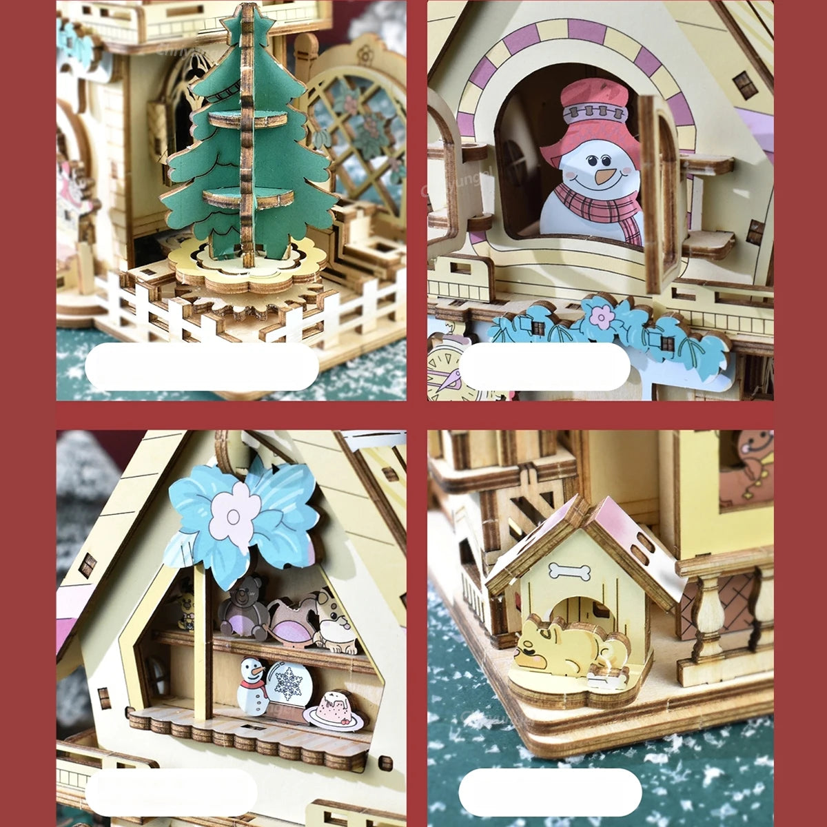 Christmas Music Box Model Kit